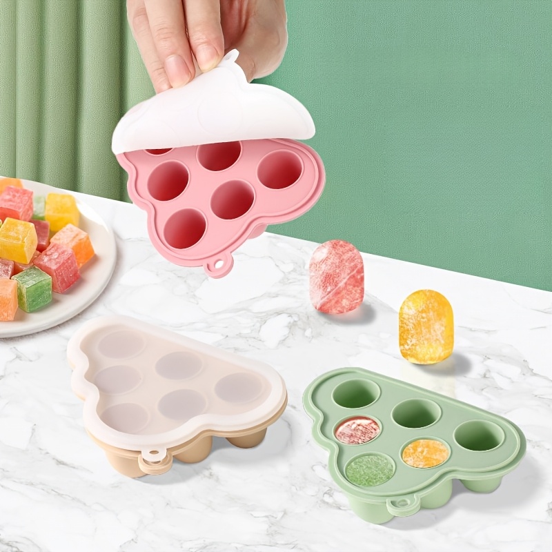2pcs/1pc 뚜껑이있는 미니 베이비 과일 야채 냉동 - Baby Food Vegetables 리뷰 및 가격